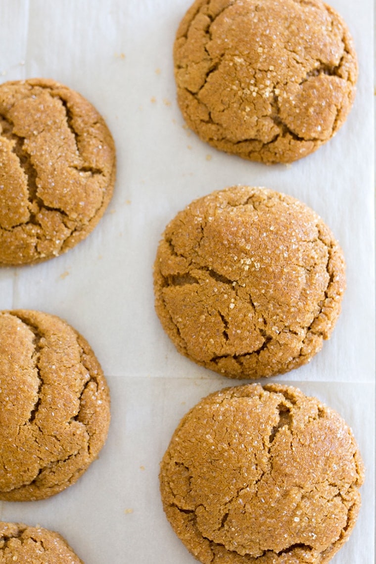 Chewy Ginger Molasses Cookies are the ultimate Christmas cookie packed with holiday spices and flavor. 