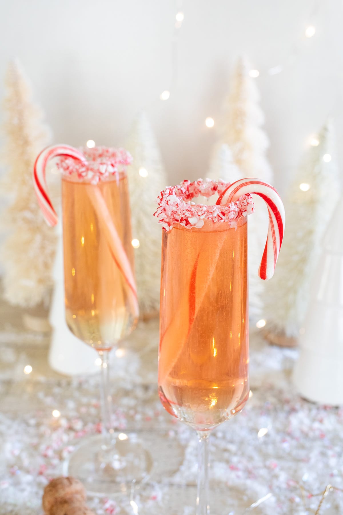 Peppermint White Christmas Cocktail