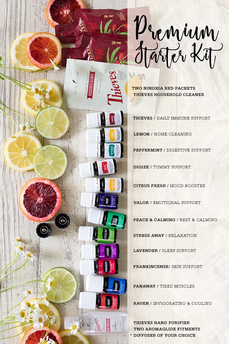 Young Living Essential Oils Starter Kit