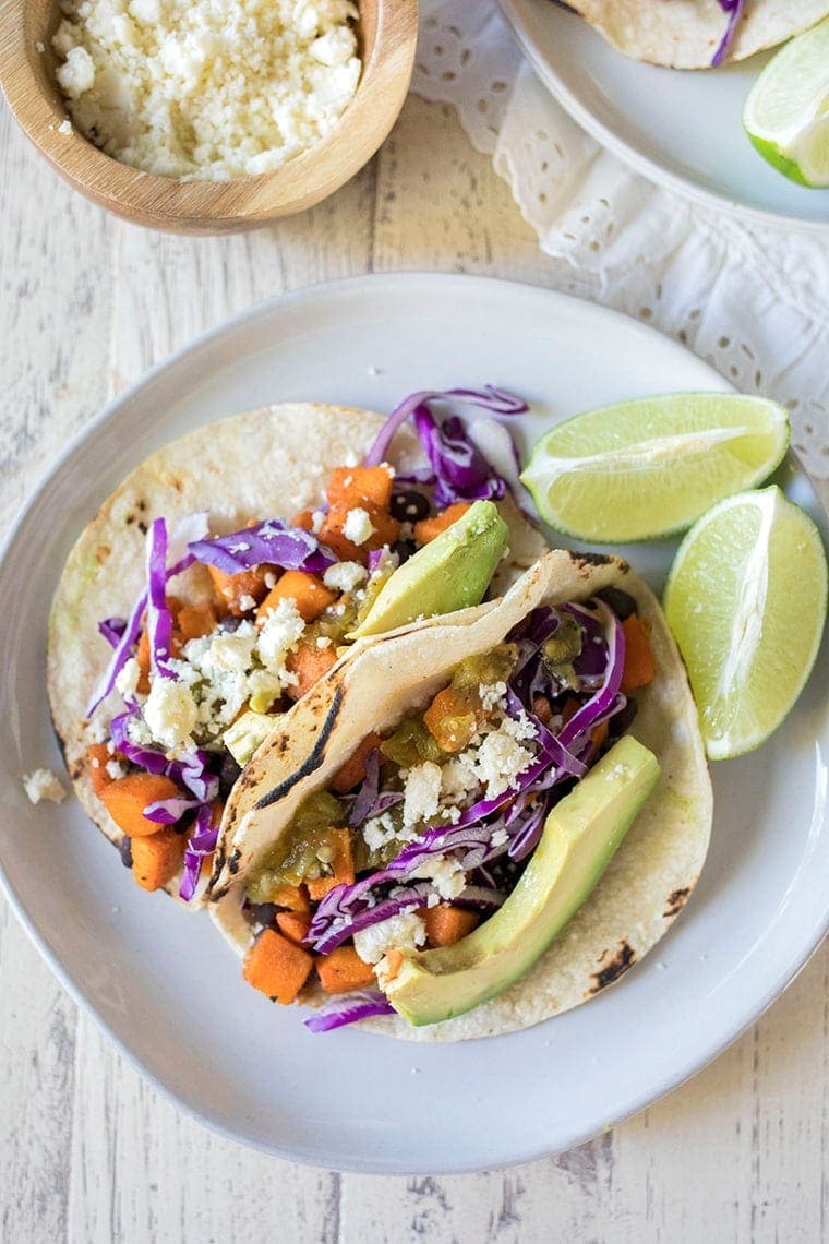 Sweet Potato and Black Bean Tacos Recipe