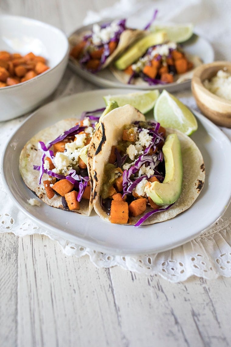 Sweet Potato and Black Bean Tacos Recipe