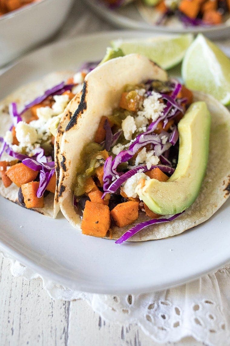 Sweet Potato and Black Bean Tacos Recipe