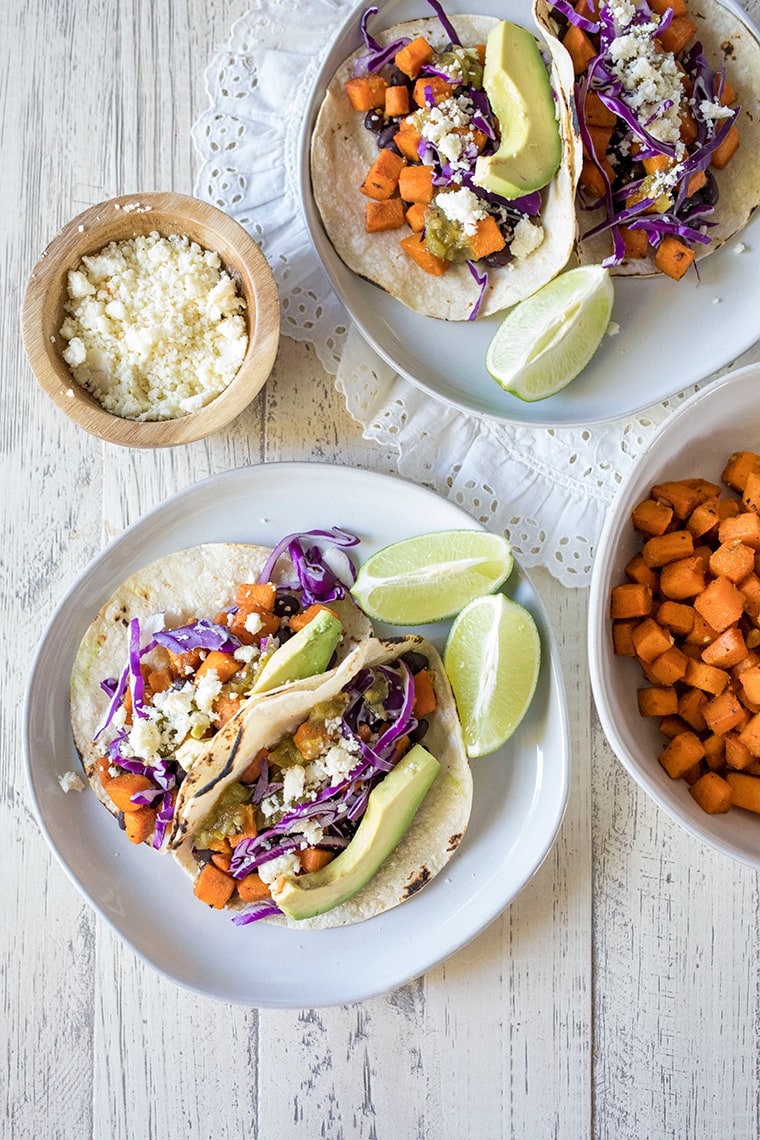 Sweet Potato and Black Bean Tacos Recipe