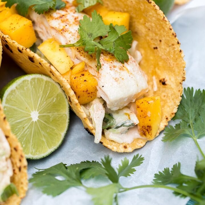 Mahi Mango Fish Tacos