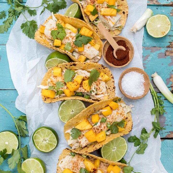 Mahi Mango Fish Tacos