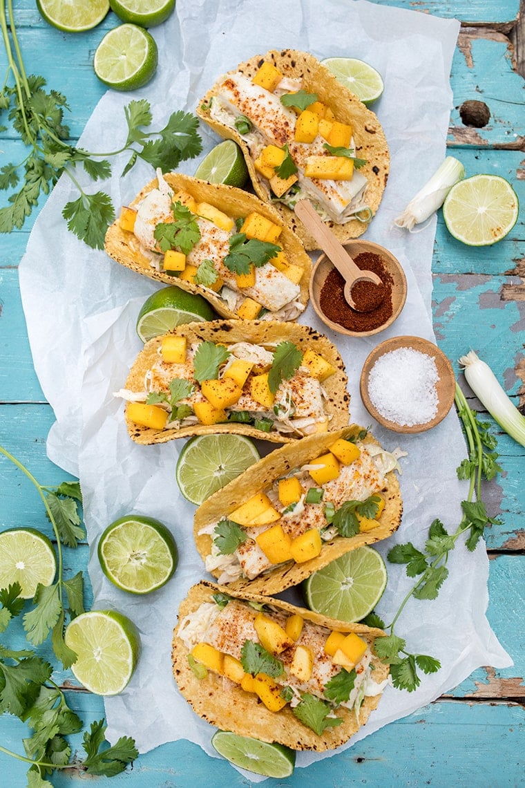 Mahi Mango Fish Tacos