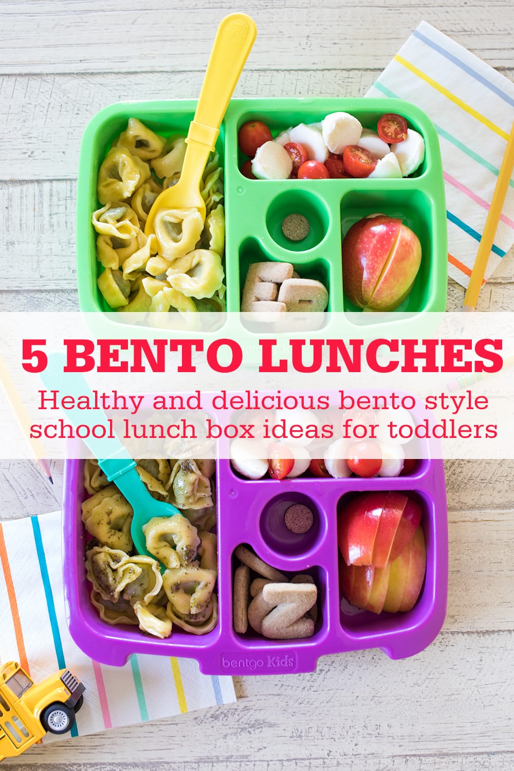5 Bento Box School Lunches • Freutcake