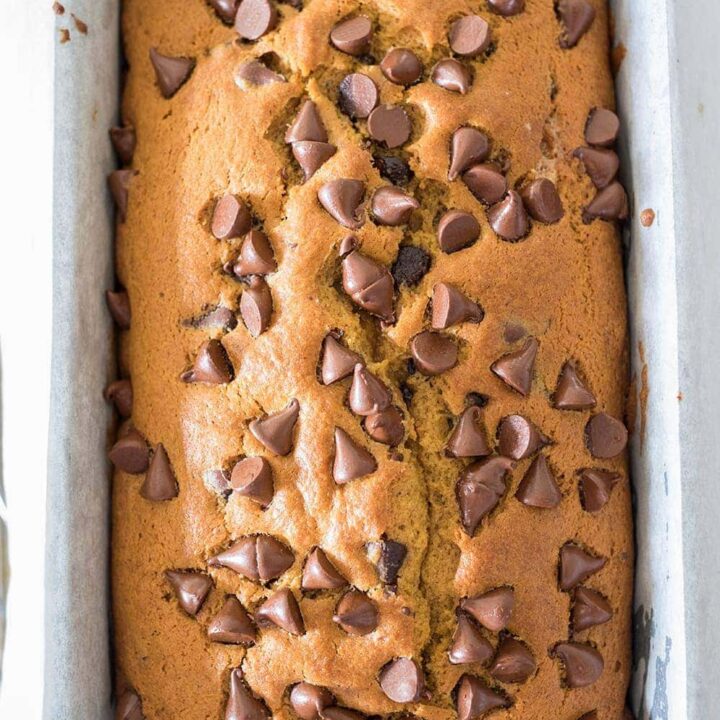 The Best Chocolate Chip Pumpkin Bread Recipe