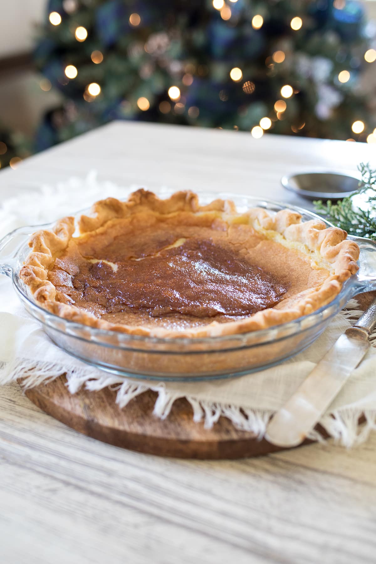 Classic Southern Transparent Pie