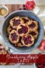 Easy Cranberry Apple Tarts #Thanksgiving #cranberrytart #easypie #thanksgivingpie