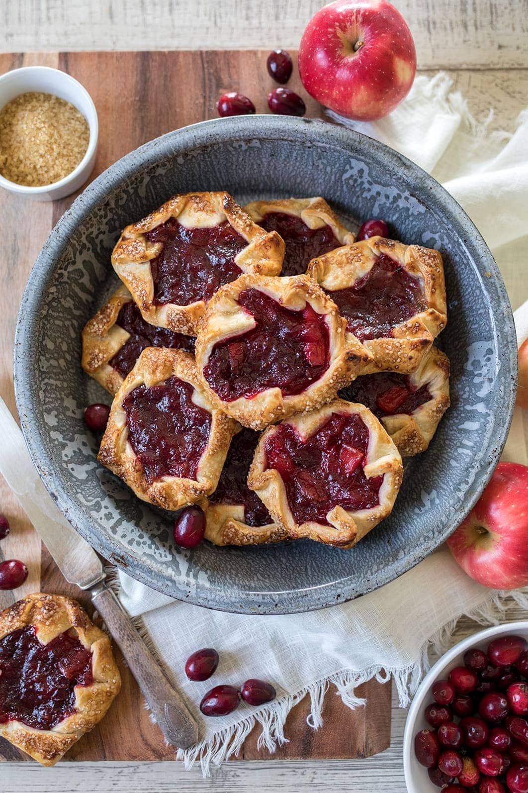 Apple Cranberry Tart