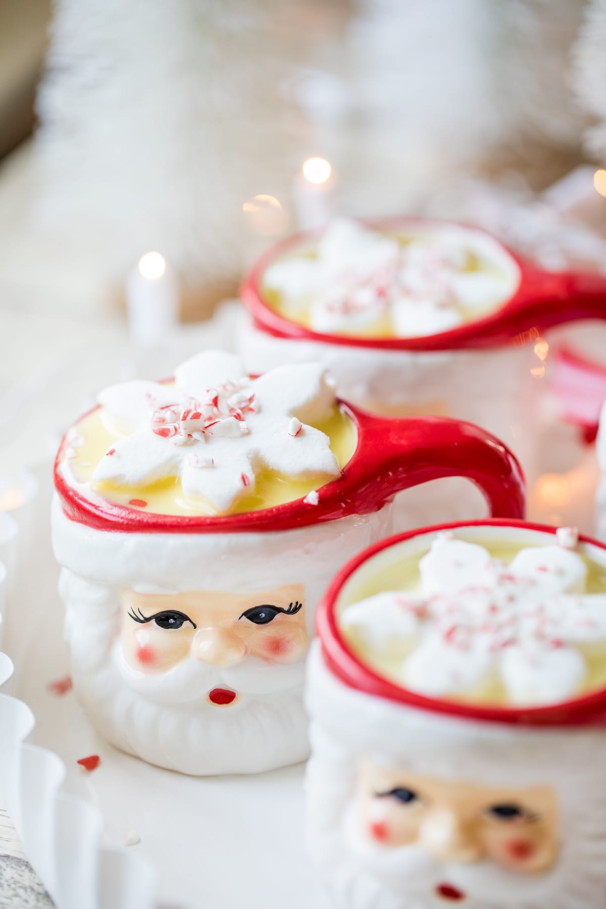 Peppermint White Hot Chocolate