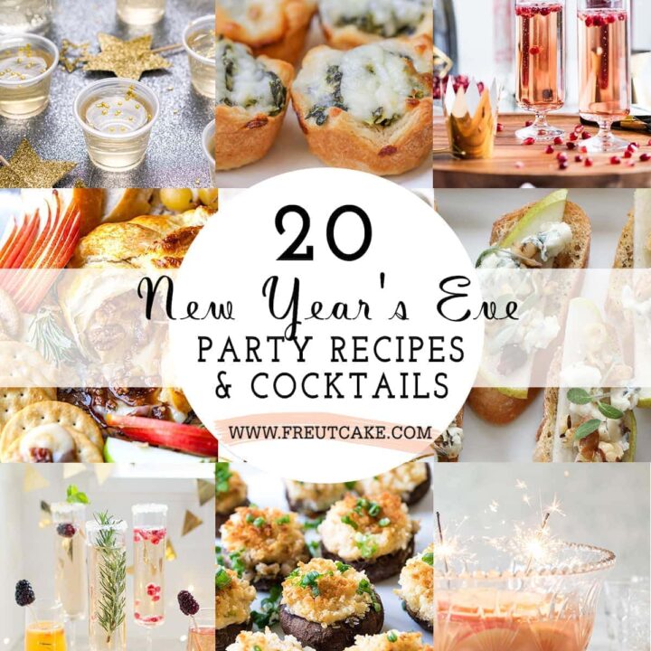 20 NEW YEAR'S EVE PARTY RECIPES AND COCKTAILS