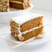 The Very Best Carrot Cake with Cream Cheese Frosting