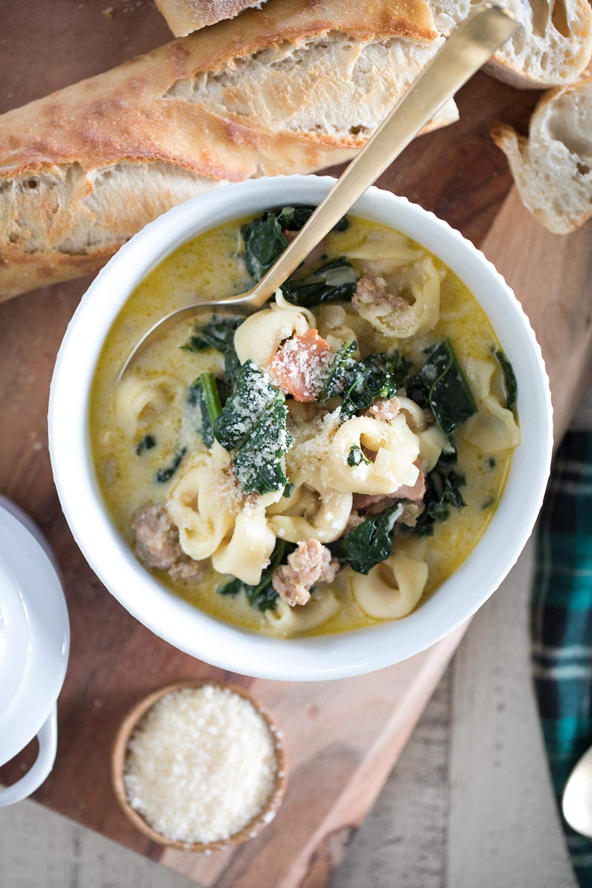 Tortellini Zuppa Toscana Soup Recipe