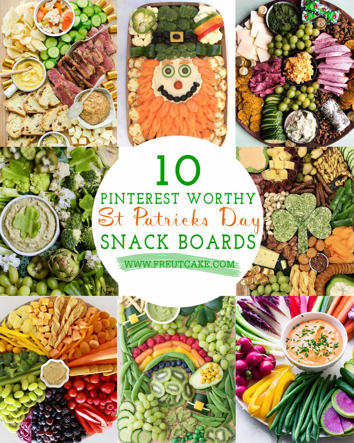 10 of the Best St Patricks Day Snack Boards