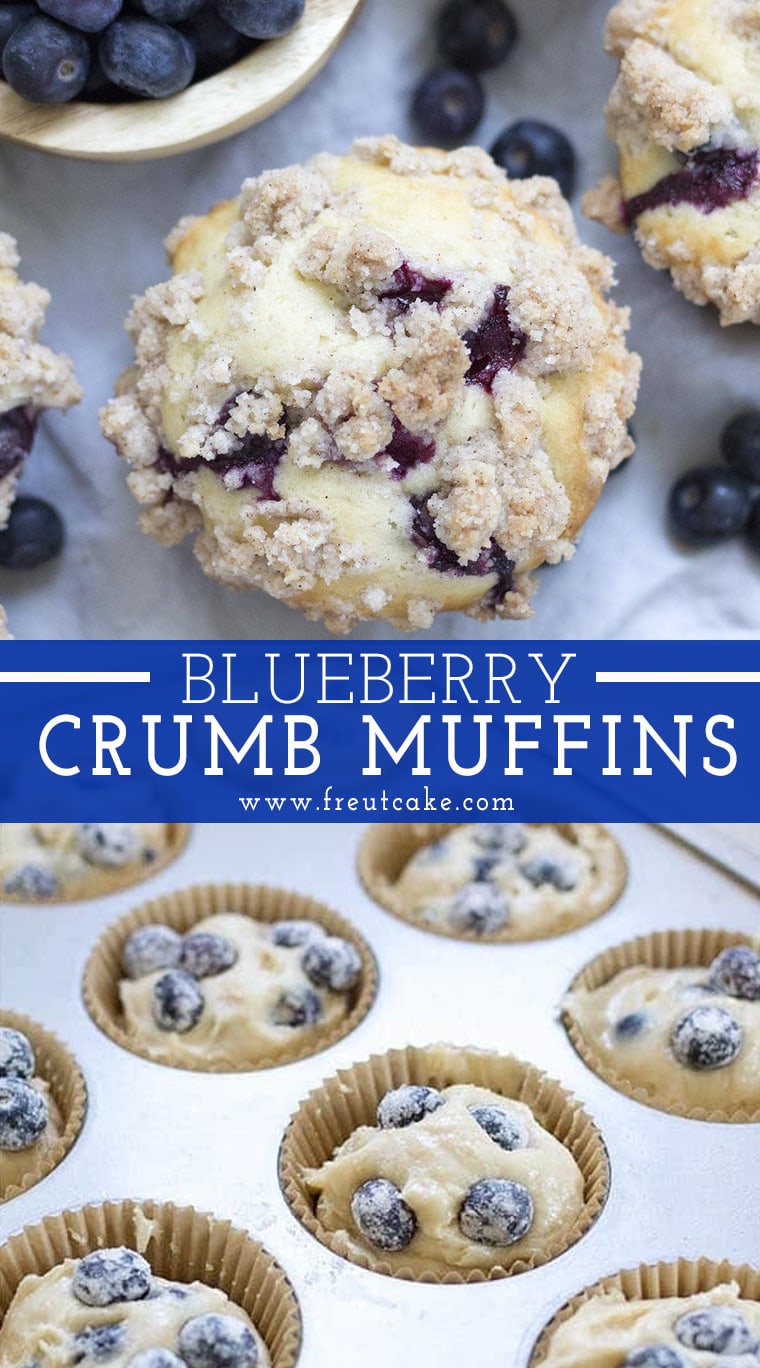 Muffin Tops Recipe (Blueberry Crumb Version)