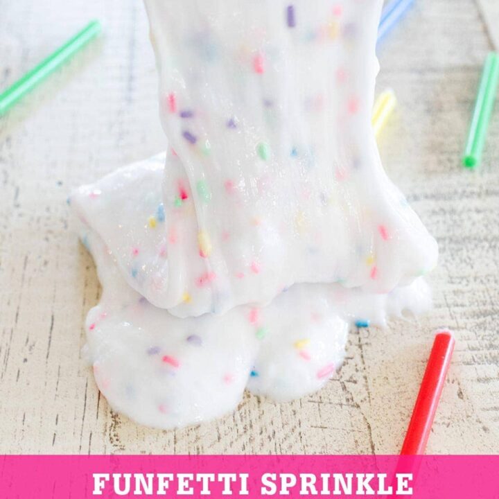Funfetti Birthday Cake Slime Recipe