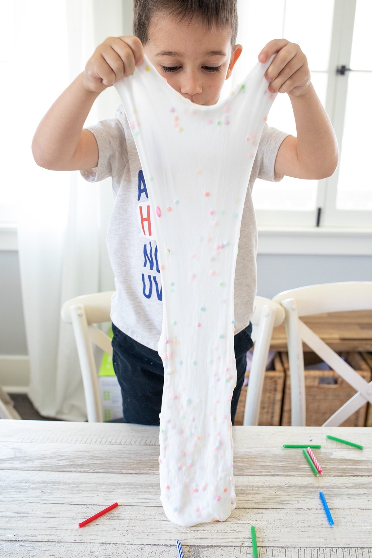Funfetti Birthday Cake Slime • Freutcake