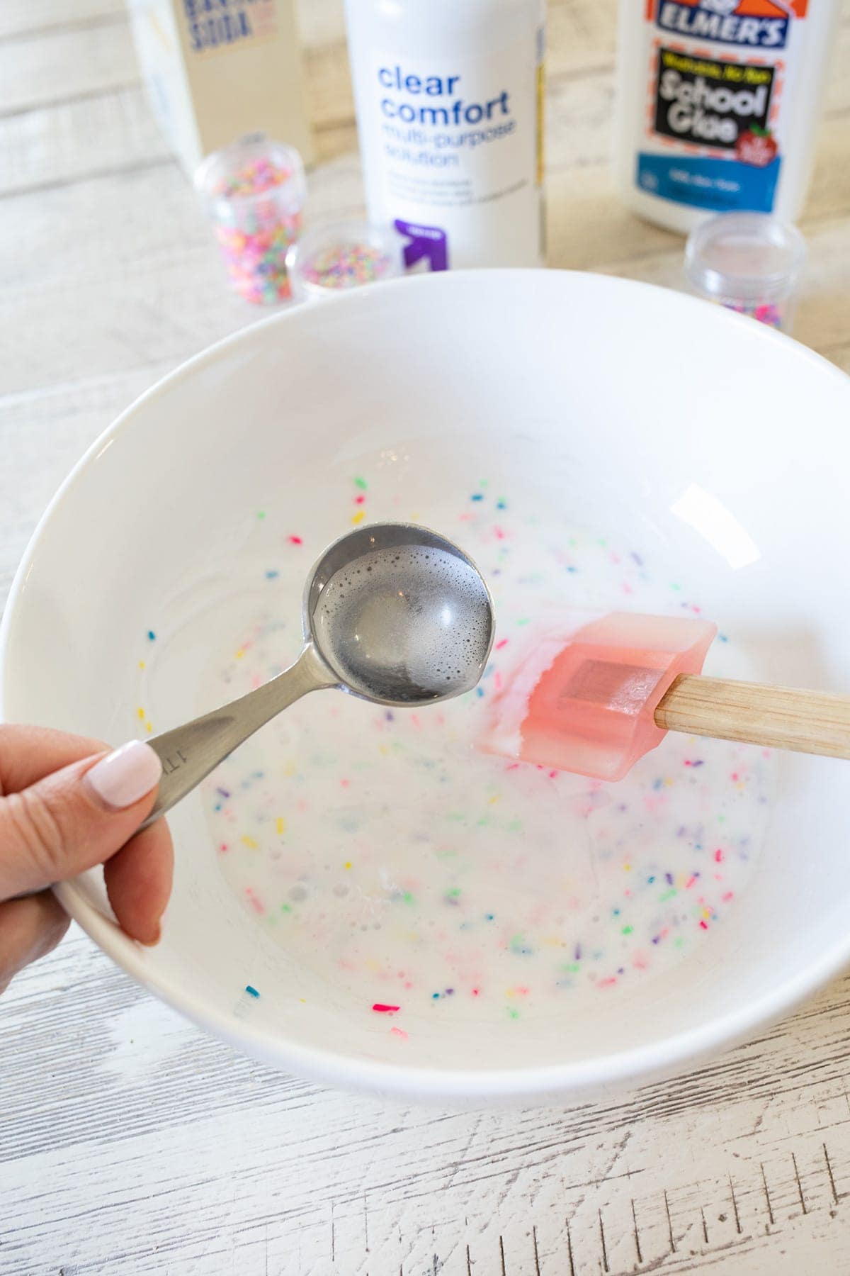 Funfetti Birthday Cake Slime Recipe