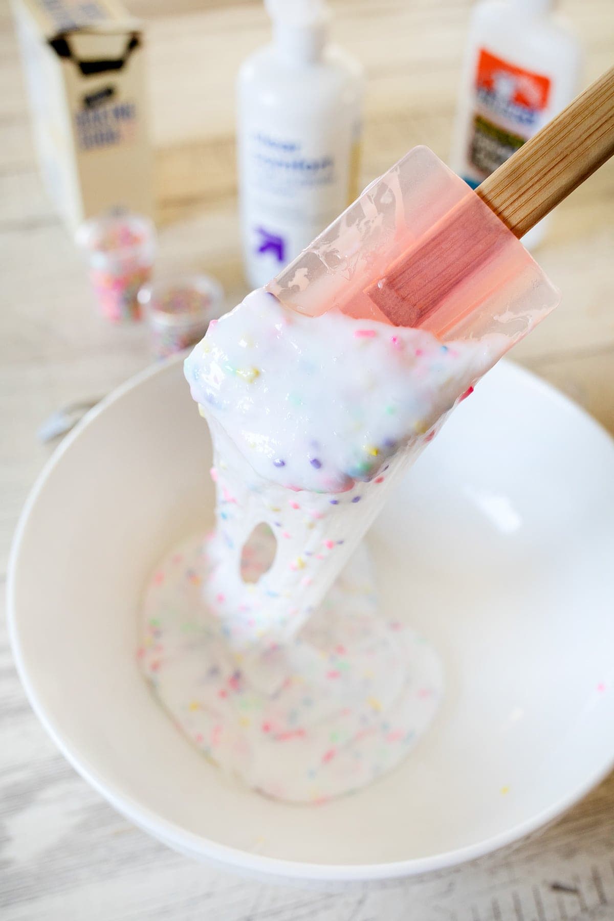 Funfetti Birthday Cake Slime • Freutcake