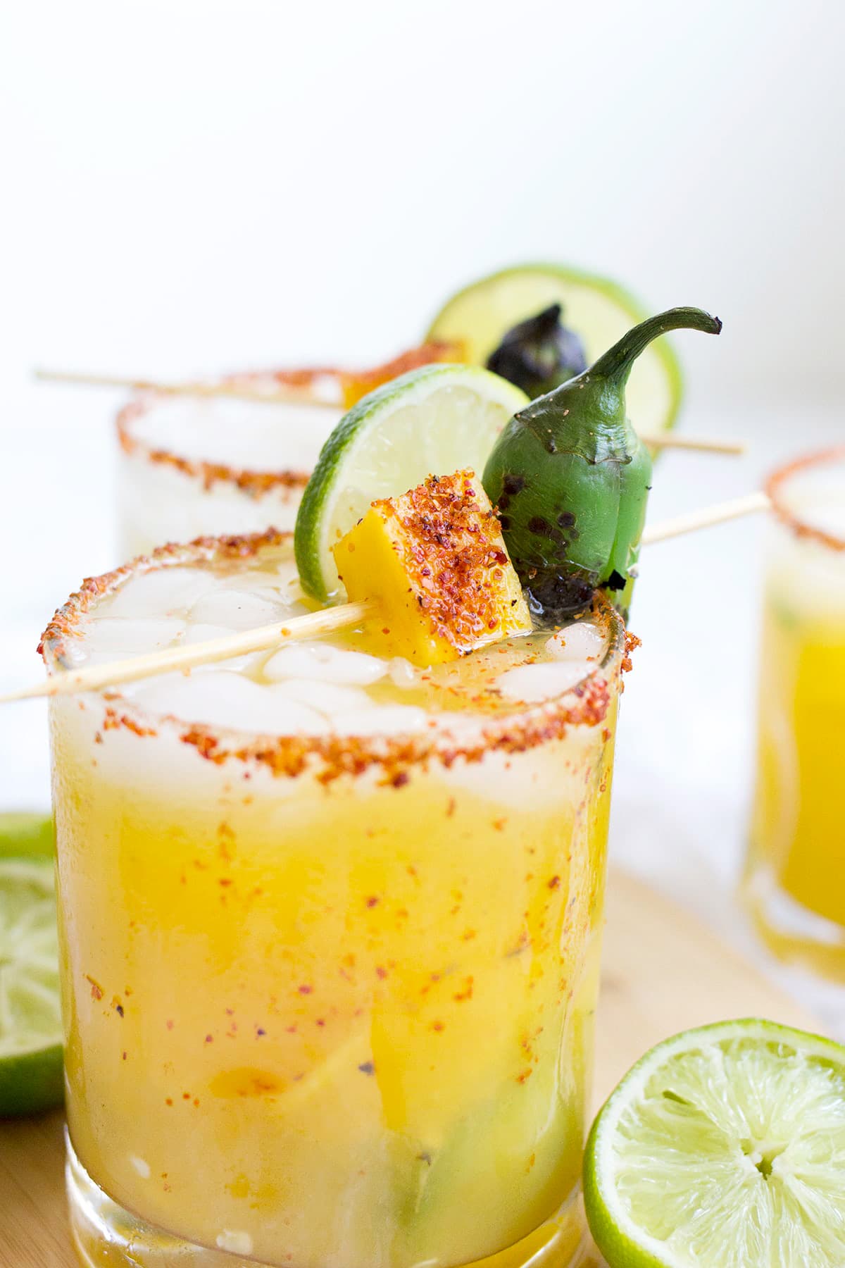 Spicy Mango Jalapeño Margarita