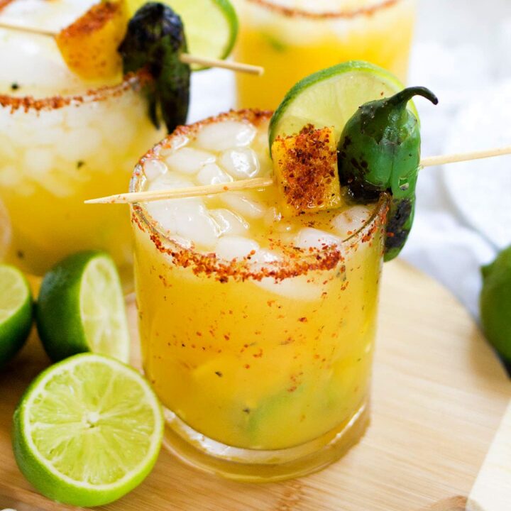 Spicy Mango Jalapeno Margarita