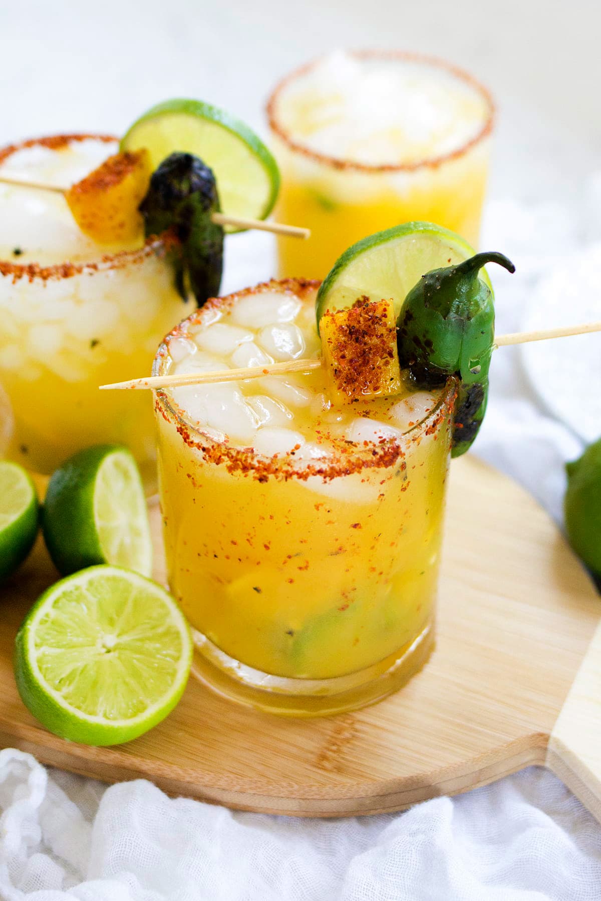 Spicy Mango Jalapeno Margarita