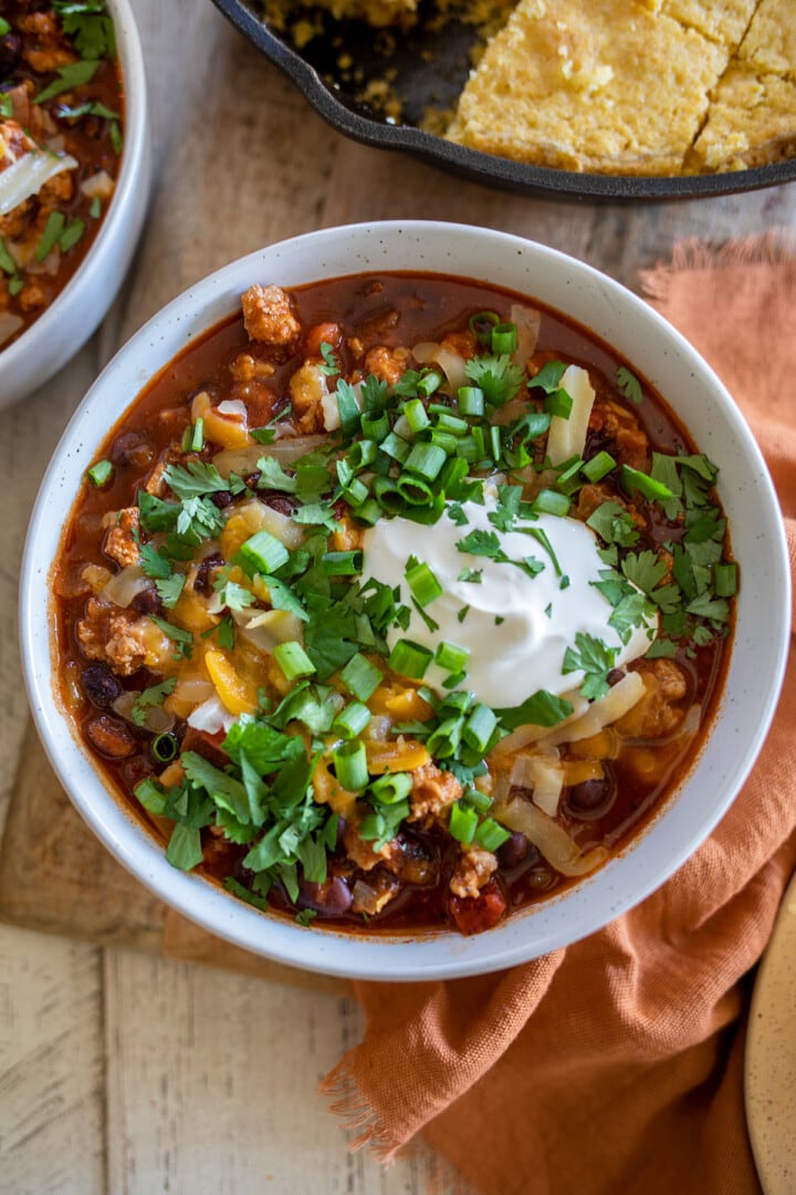 Turkey Black Bean Chili