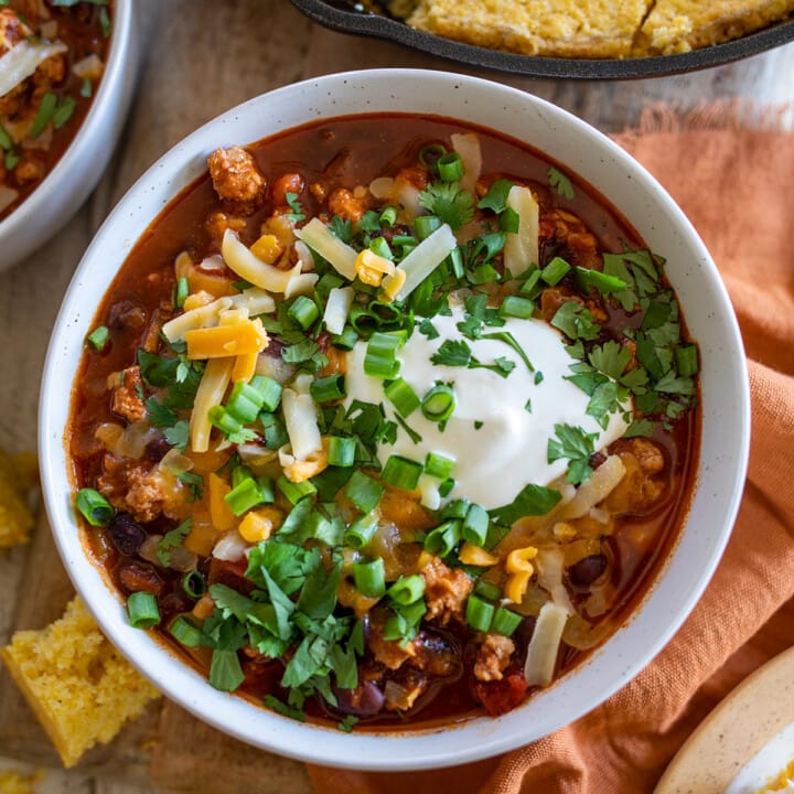 Turkey Black Bean Chili