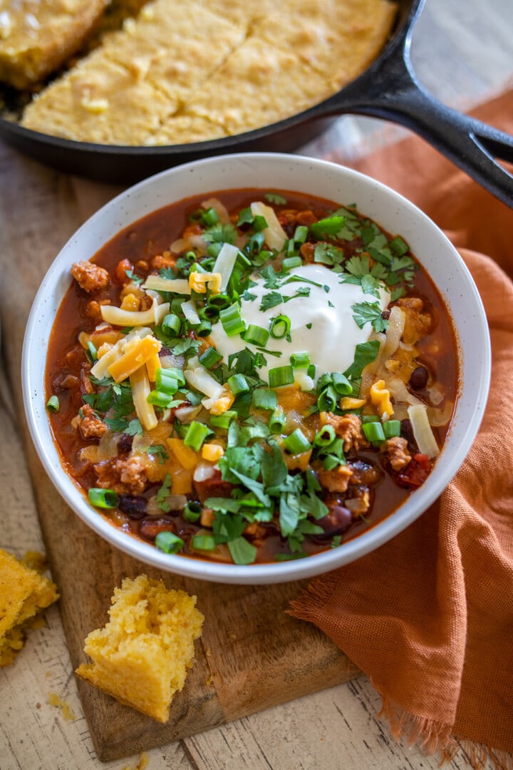 Turkey Black Bean Chili