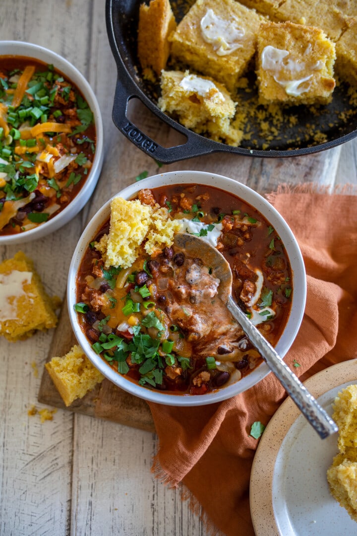 Turkey Black Bean Chili