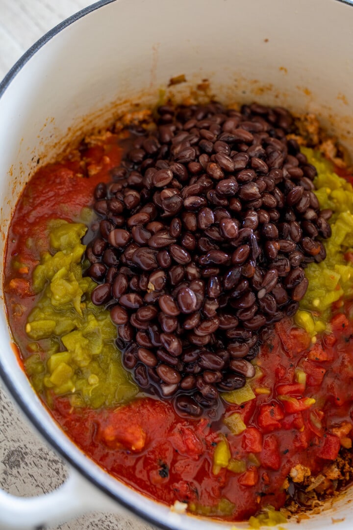 Turkey Black Bean Chili