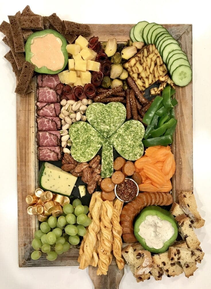 Holiday Cheese Board {Charcuterie Board} - Two Peas & Their Pod