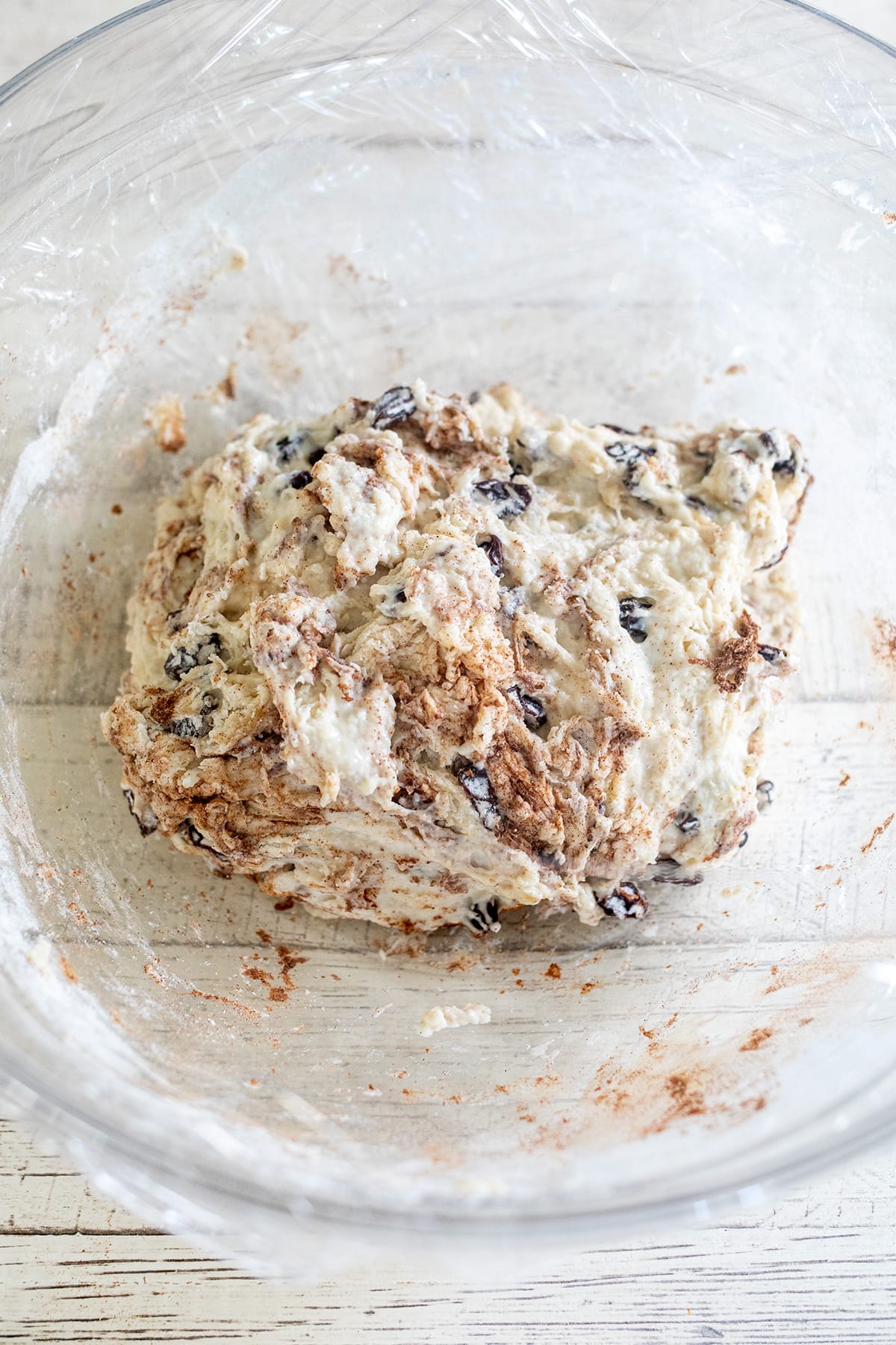 No Knead Cinnamon Raisin Bread