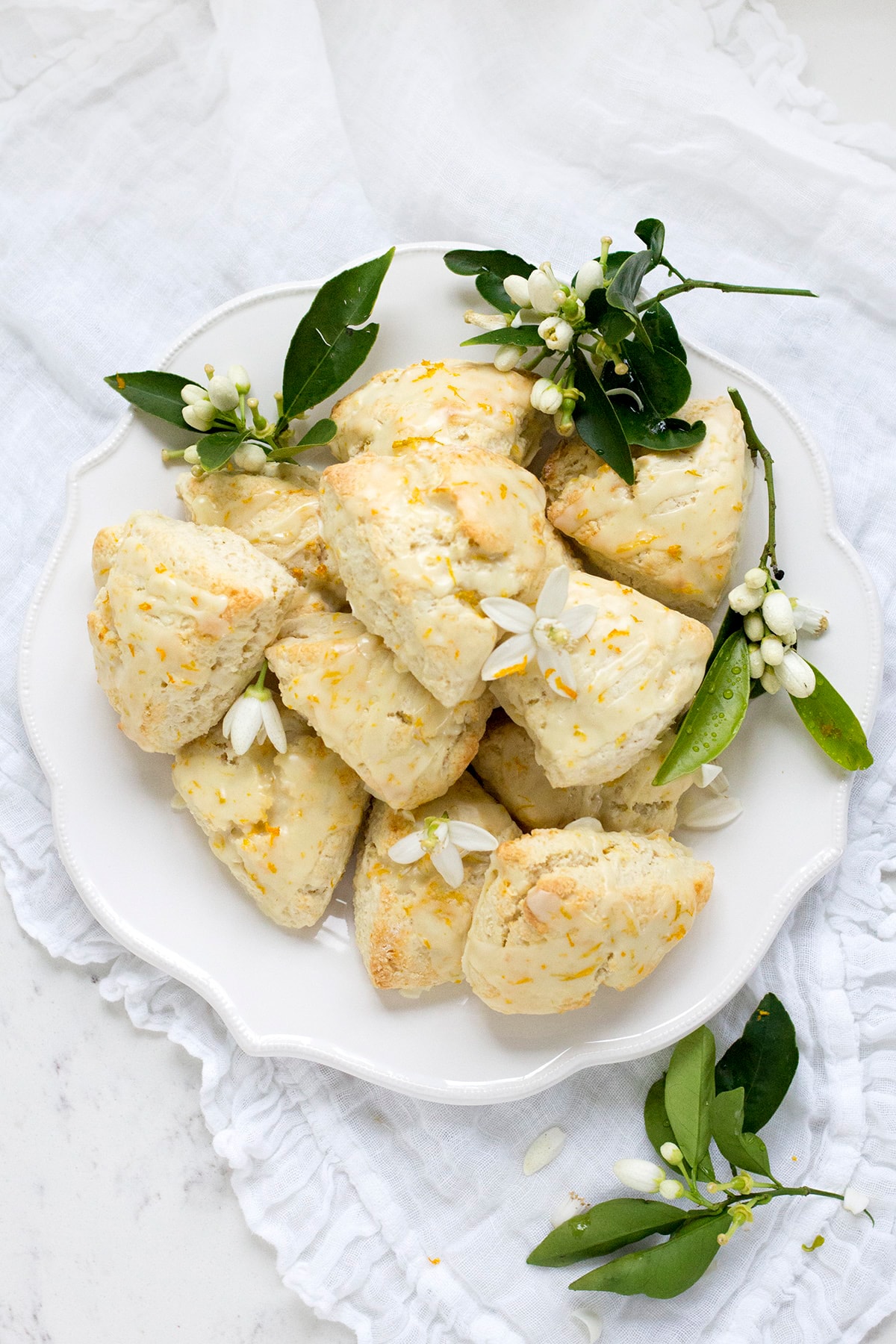 Orange Cream Scones Recipe