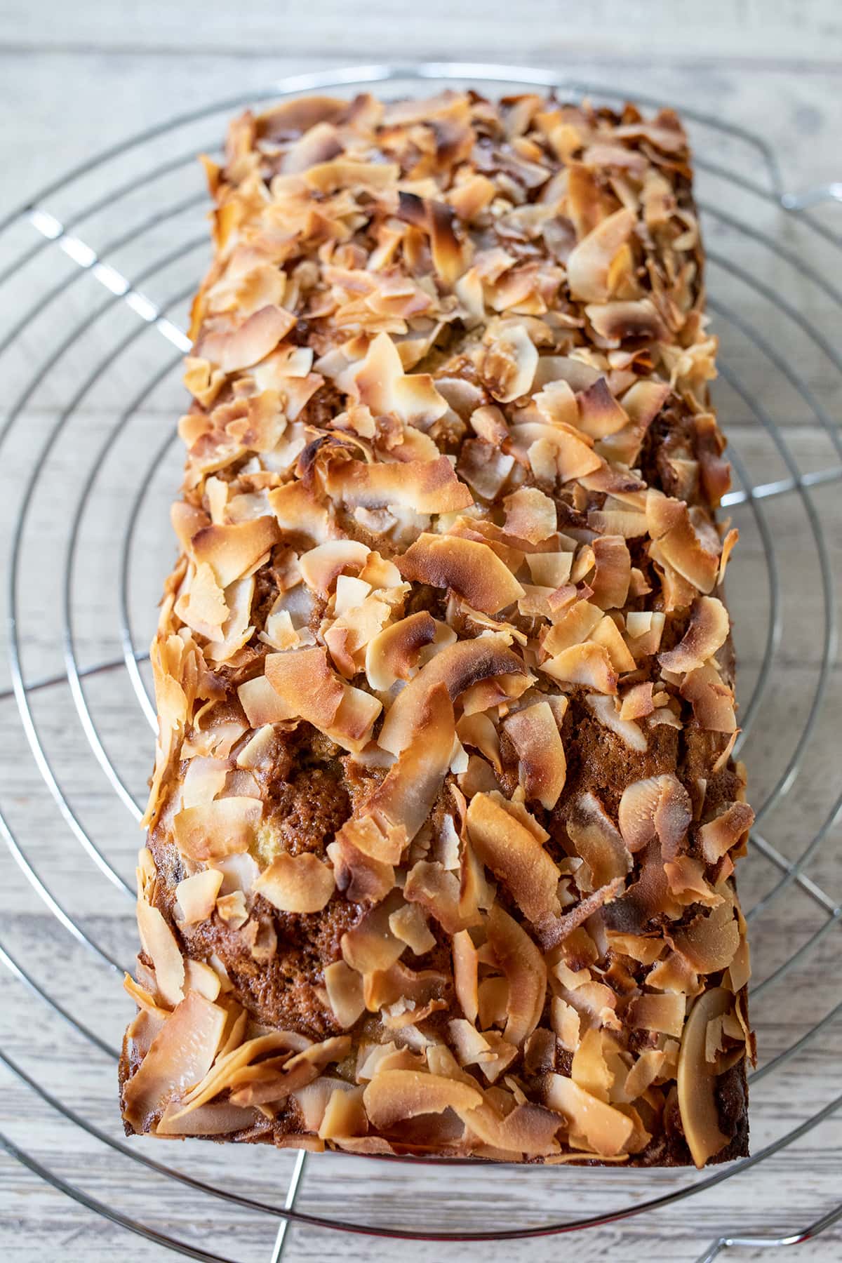 Pineapple Coconut Banana Bread
