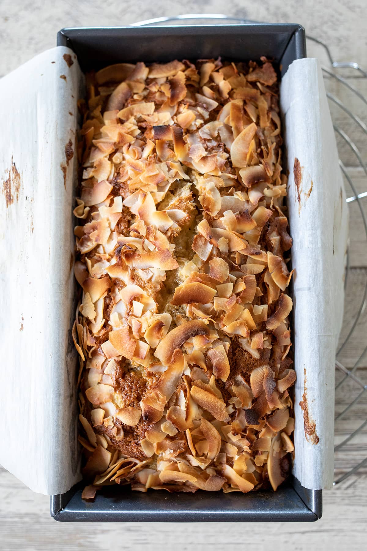 Pineapple Coconut Banana Bread