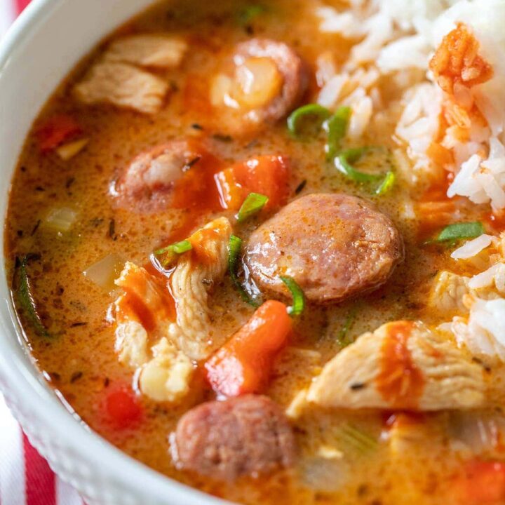 Easy Chicken and Sausage Gumbo