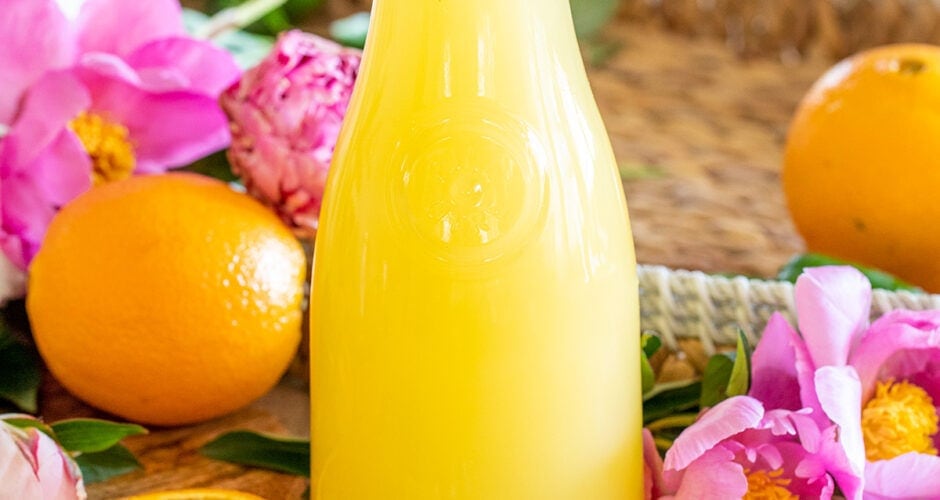 Easy Homemade Margarita Mix with Orange Liqueur