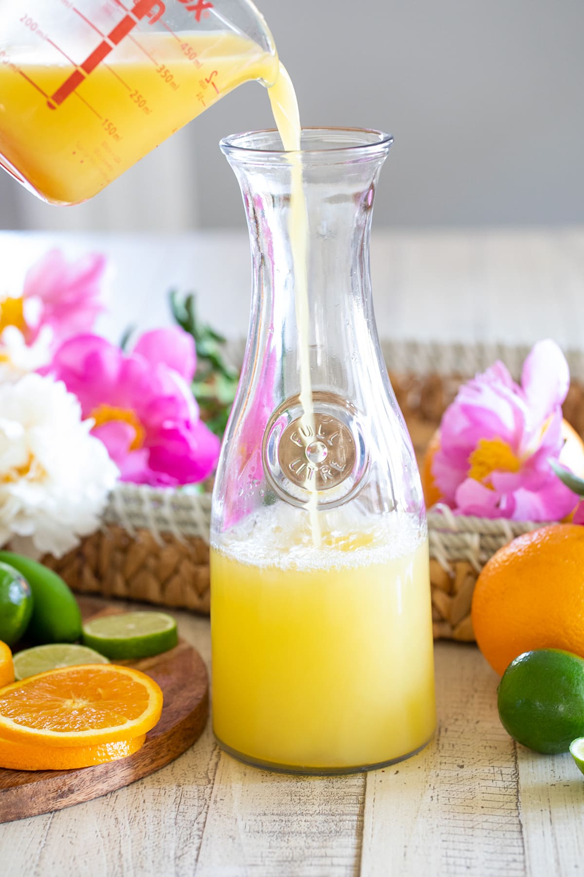 Easy Homemade Margarita Mix with Orange Liqueur