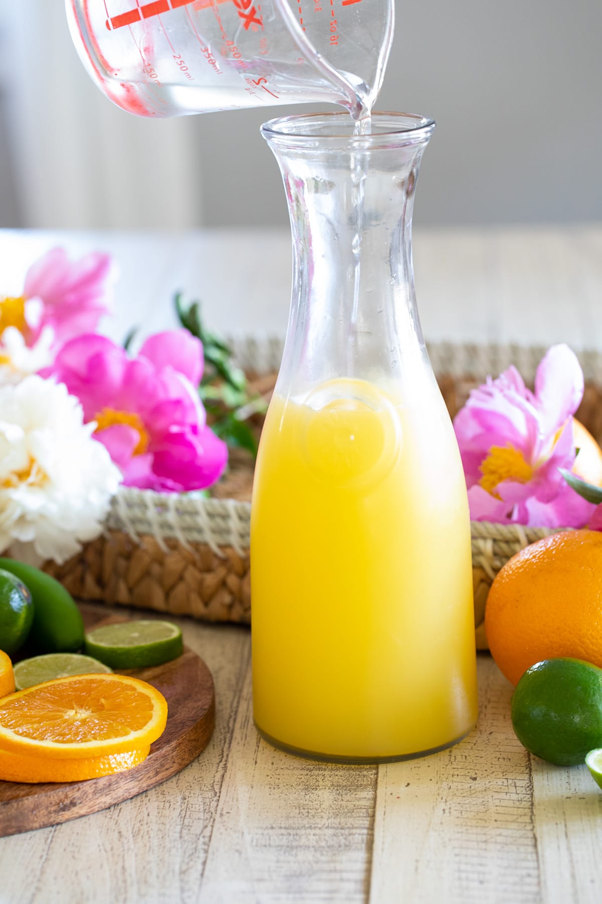 Easy Homemade Margarita Mix with Orange Liqueur