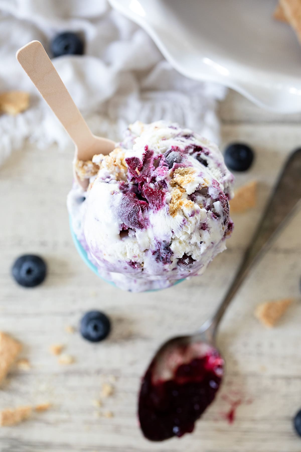 Blueberry Pie Ice Cream