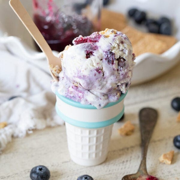 Blueberry Pie Ice Cream