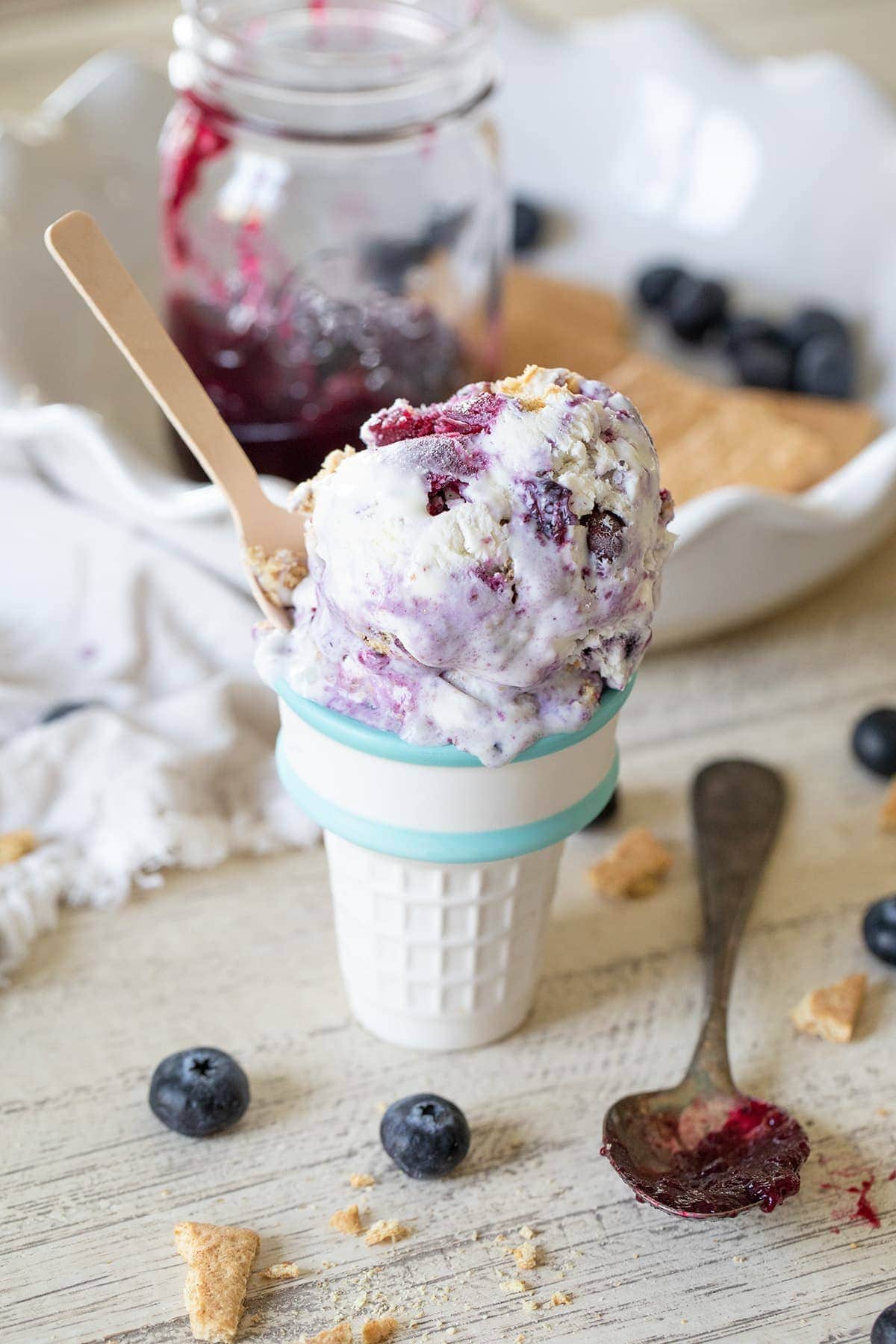 Blueberry Pie Ice Cream