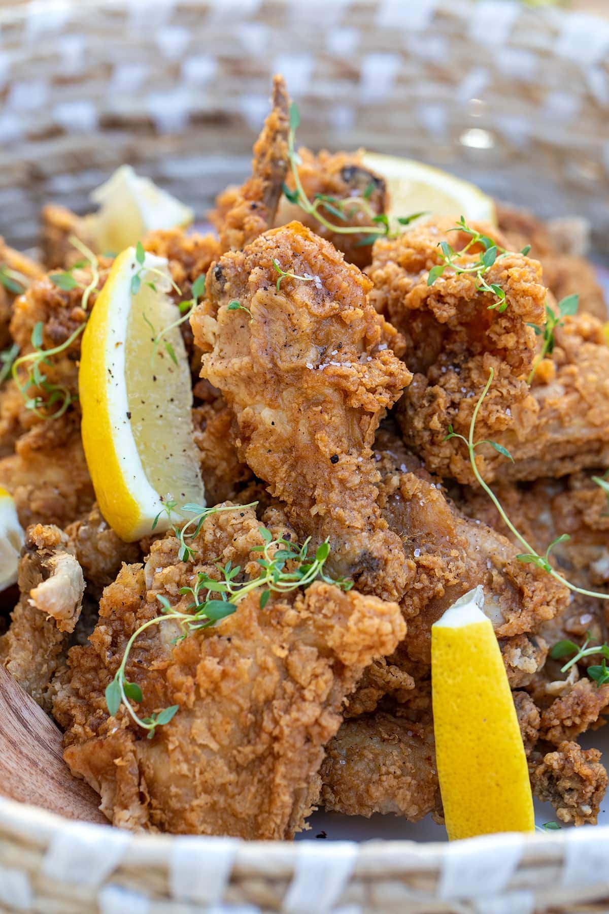 Easy Fried Chicken Dinner