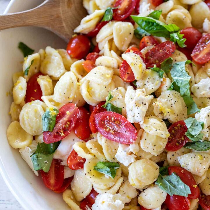 Orecchiette Caprese Pasta