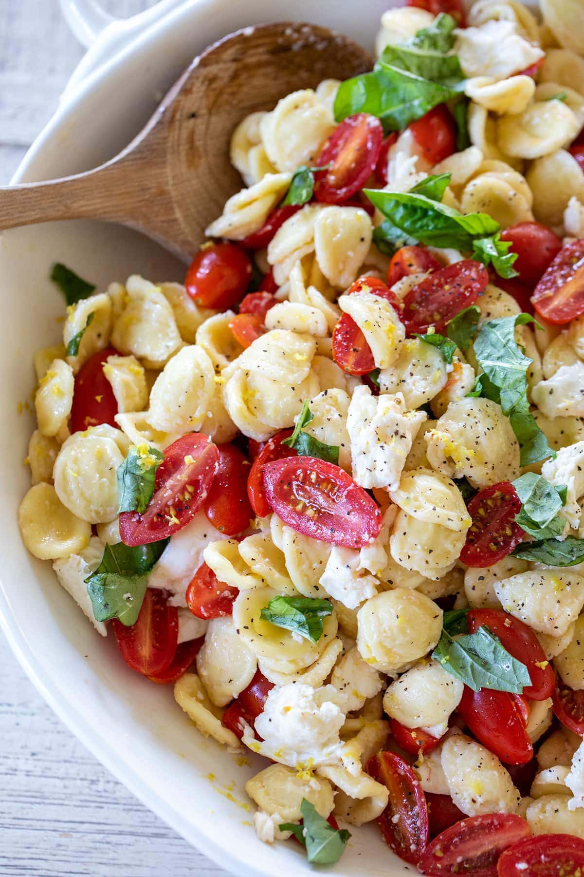 Orecchiette Caprese Pasta