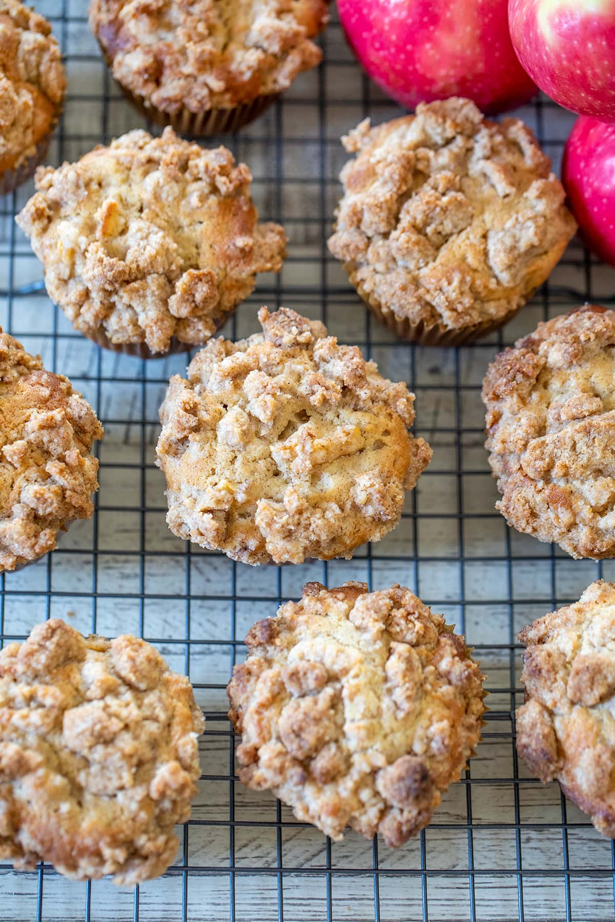 Apple Cinnamon Streusel Muffins