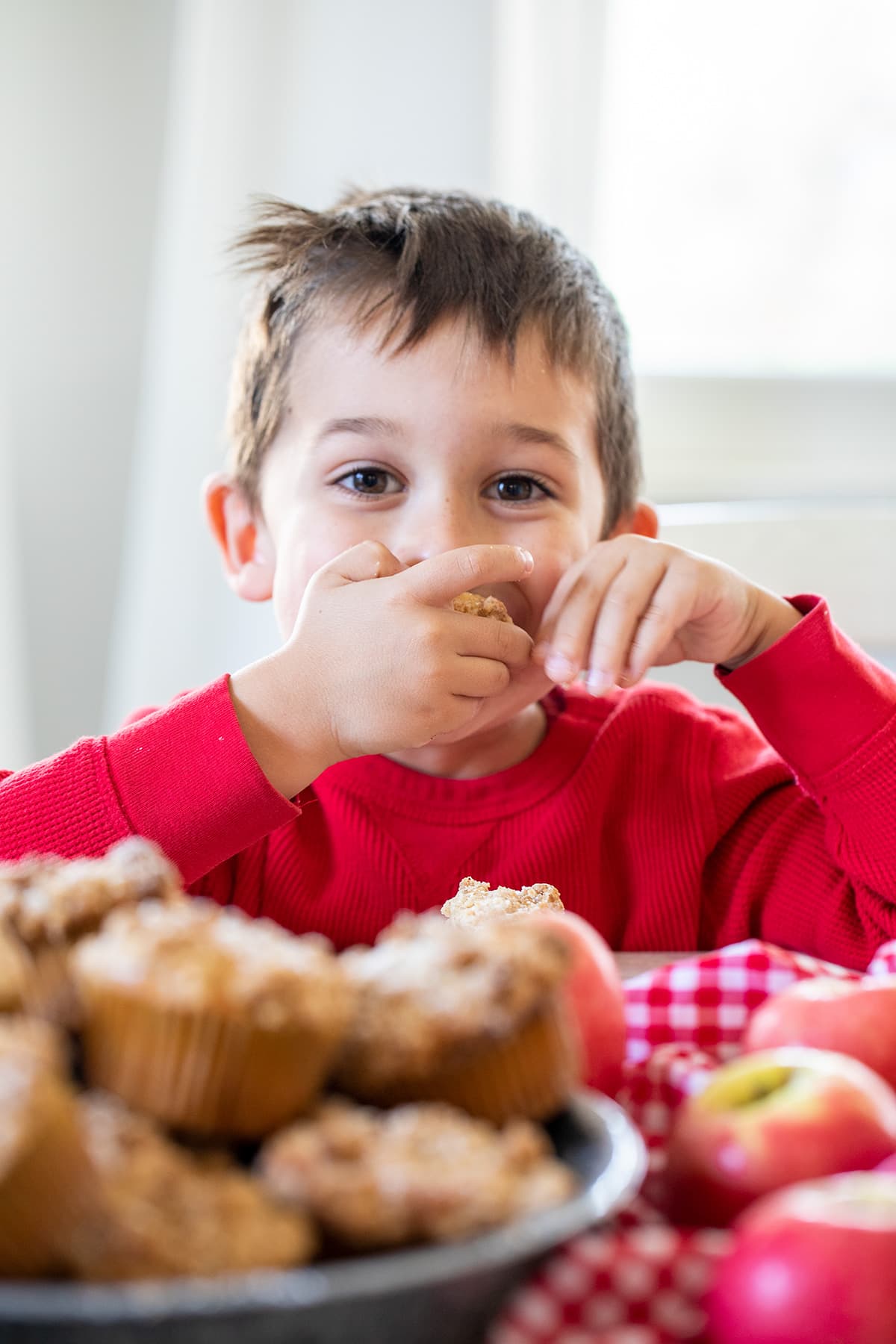 Apple Cinnamon Streusel Muffins